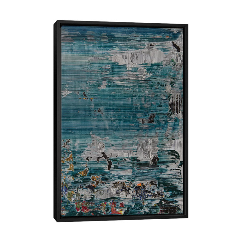 " Breaking Bad " by Spencer Rogers, 26" H x 18" W x 1.5" D, Black Framed Canvas