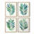 Palm Frond Flow I Framed Print - Set of 4-1914928162-1914928165