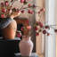 Fausse tige de pomme rouge 36 po