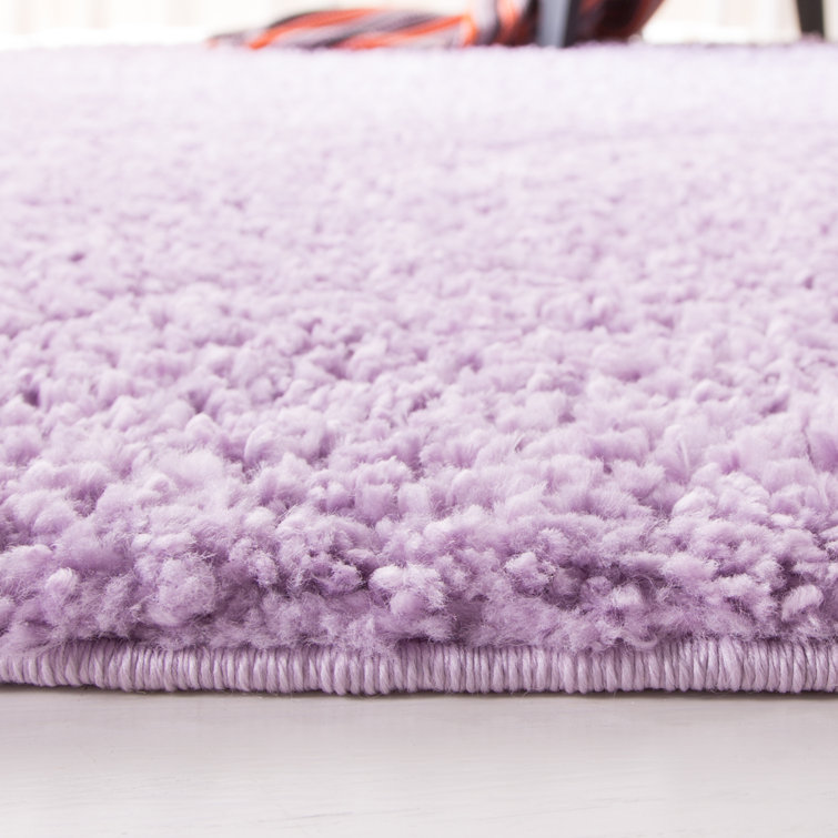 Jiang Lilac Shag Area Rug
