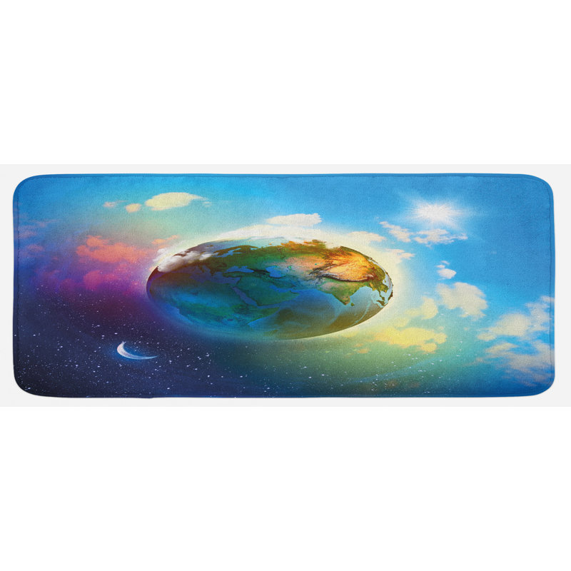 Tapis de cuisine terre