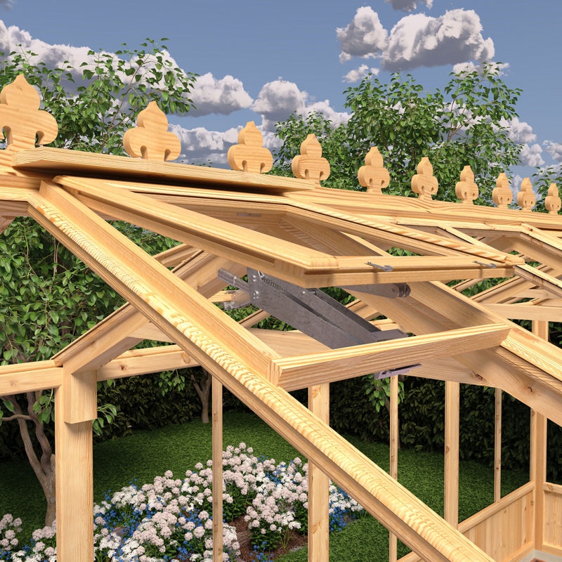 Holkham 6 Ft W x 12 Ft D Greenhouse