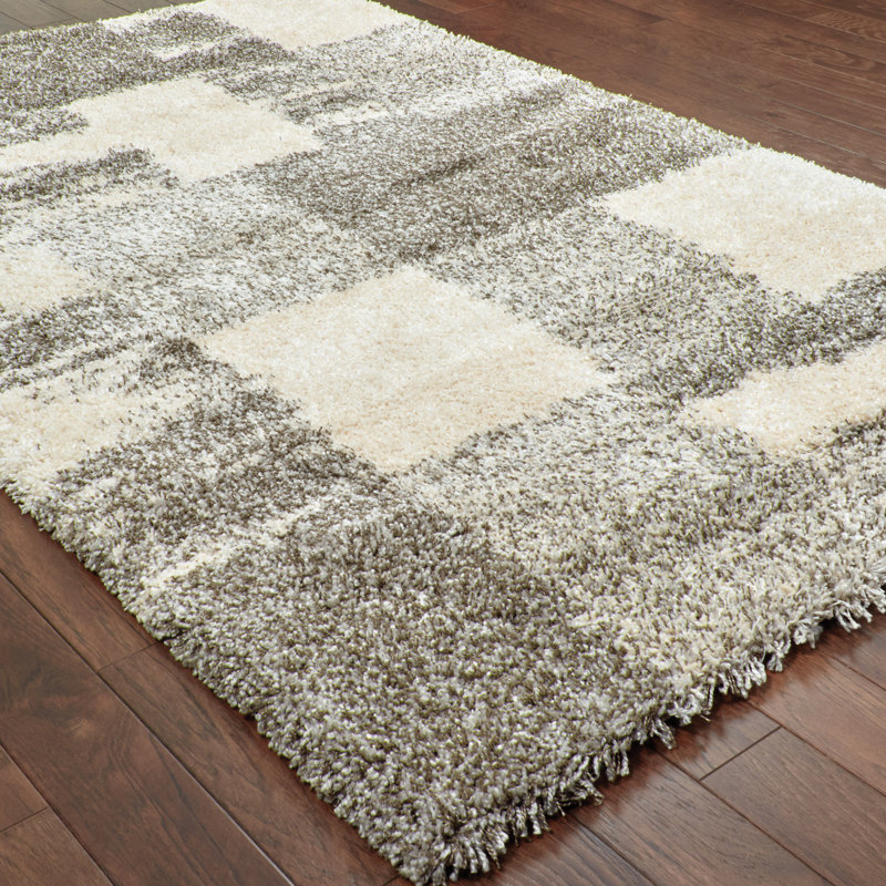 Angiens Geometric Indoor Rug, Rectangle 1'10" x 3'3"