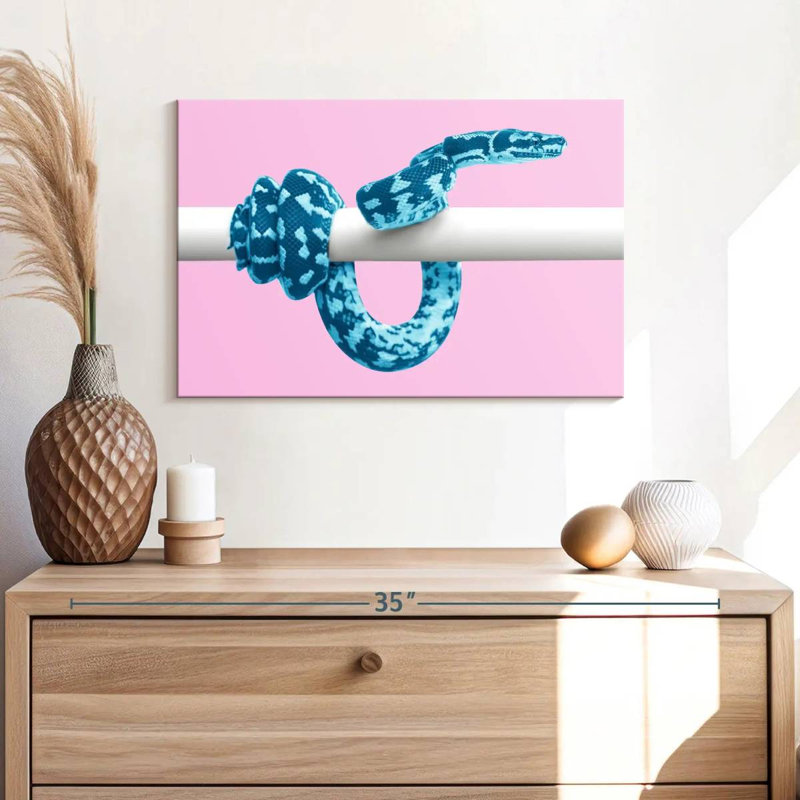 Snake I, 16" H x 24" W