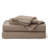 Bedsure 100% Washed Cotton Duvet Cover King Set - Minimalist Cotton Beding Set For All Season（set of 3）-125402765-125402781
