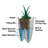 Mayne Kobi 38-Inch Self-Watering Tall Planter-1125568119-1108886187