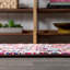 Tapis multicolore / mauve à motif floral Boho-733375330