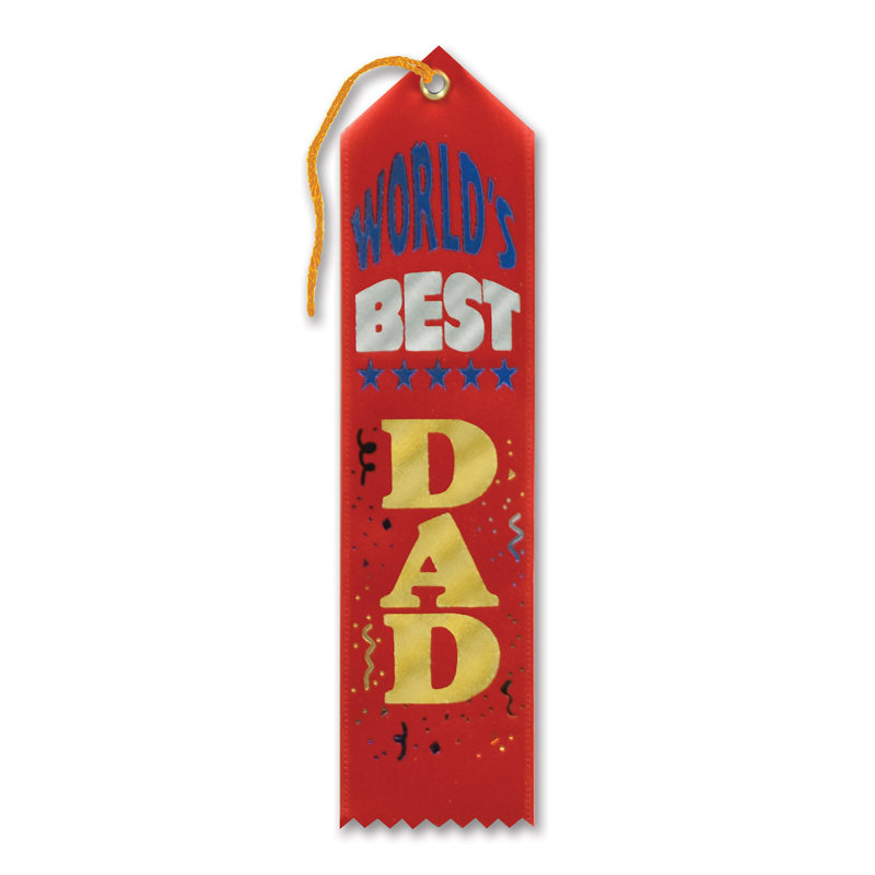 Ruban du World's Best Dad Award