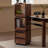 Nut-Brown Modern Solid wood Standard Bookcase