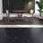 Space-saving Oak Dining Table Sets, Solid Veneer, Rustic Modern Style