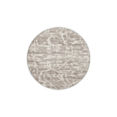 Machine Washable Beige Area Rug