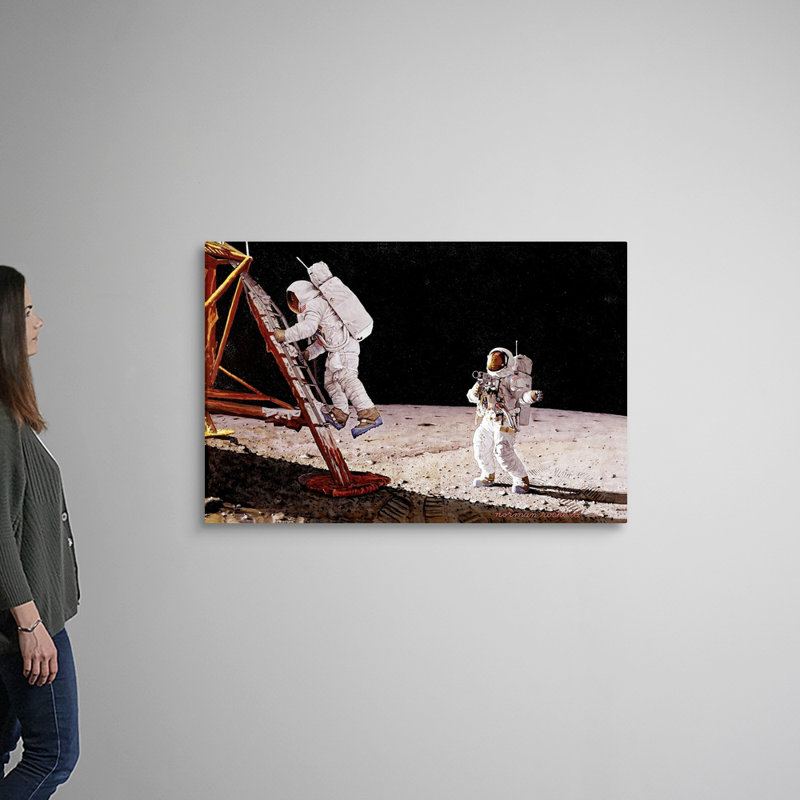Impression sur toile, "The final impossibilité", H 32 po x l 48 po x P 1,25 po, Toile tendue