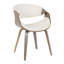 Chaise avec accoudoirs rembourrée Arabelle-277376831-268709806
