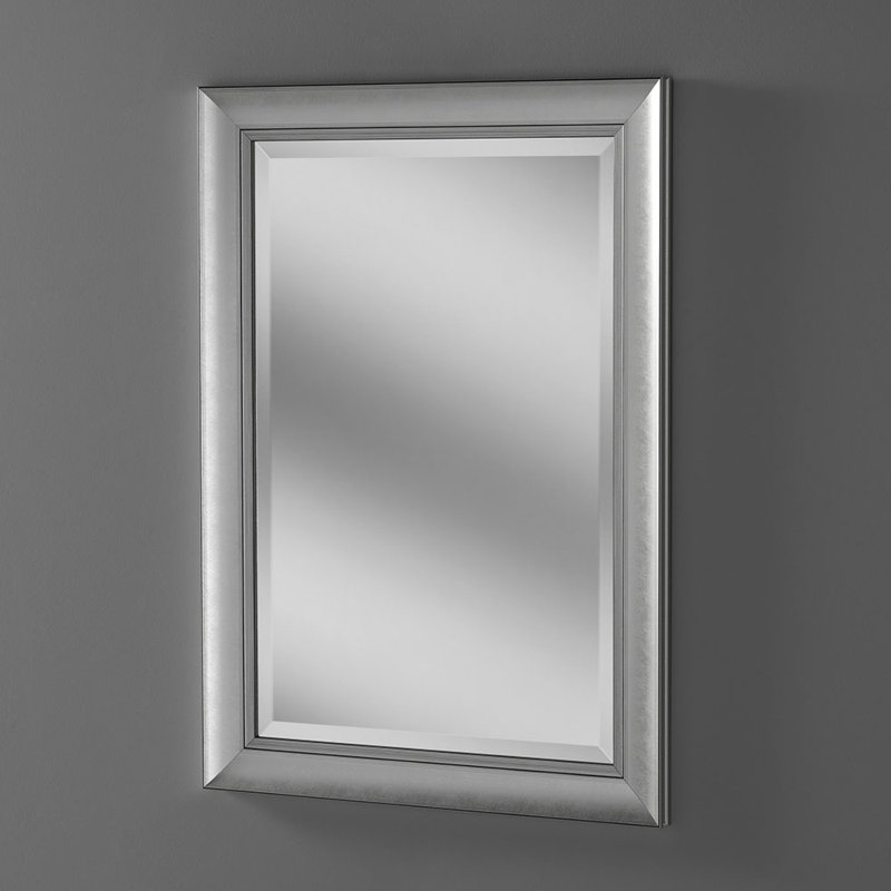 Pavadas Flat Wall Mirror, Silver, 164cm H x 73cm W