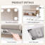 Demetrias Metal Rectangle Mirror