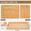 L 30 po x l 22 po x H 2 po, housses en bois pour plateau de nouilles, bloc de boucher de qualité supérieure pour planche à découper polyvalente