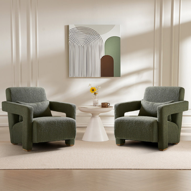Ensemble de 2 chaises d'appoint pour le salon, la chambre à coucher et le bureau