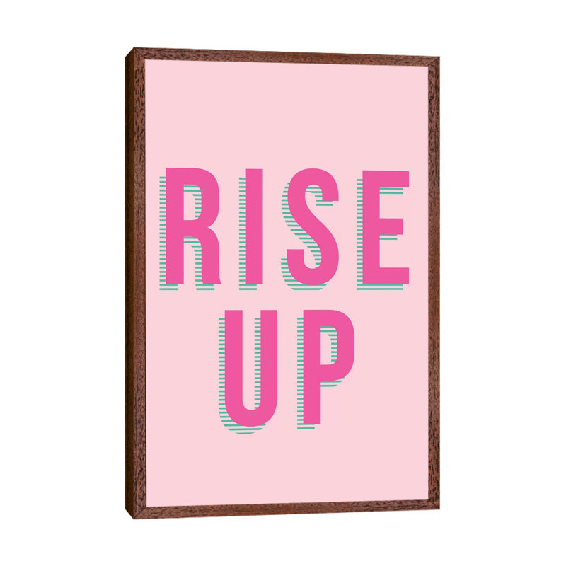 Rise Up by The Native State - Gallery-Wrapped Canvas Giclée on Canvas, 66.04 cm H x 45.72 cm W, Classic Wood Framed