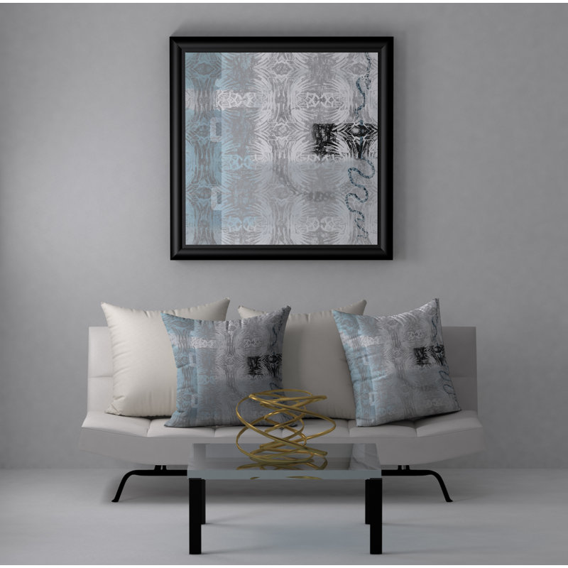 Geometric Reversible Throw Pillow, 20" x 20"