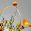 Ornements de fleurs simulées