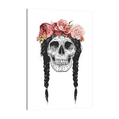 «Festival Skull», toile tendue par Balazs Solti