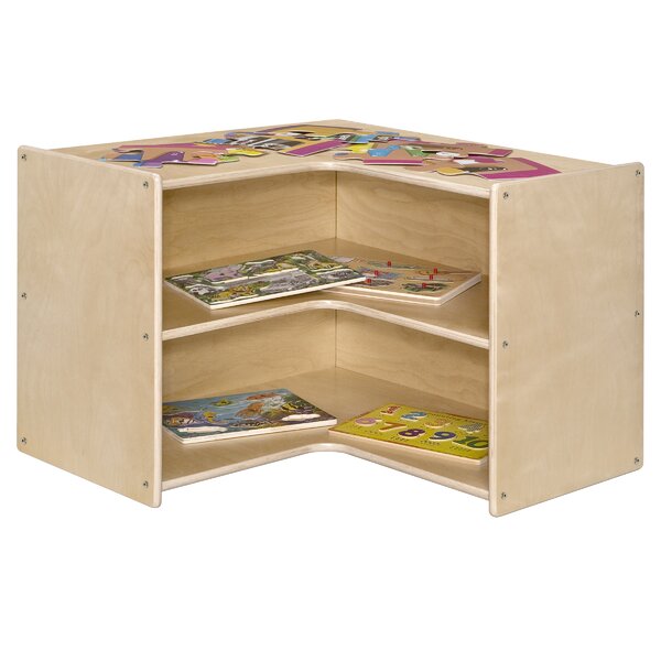 Contender Medium Corner Storage Unit - Assembled - WoodDesigns