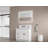 36.00'' Single Bathroom Vanity with Wood Top