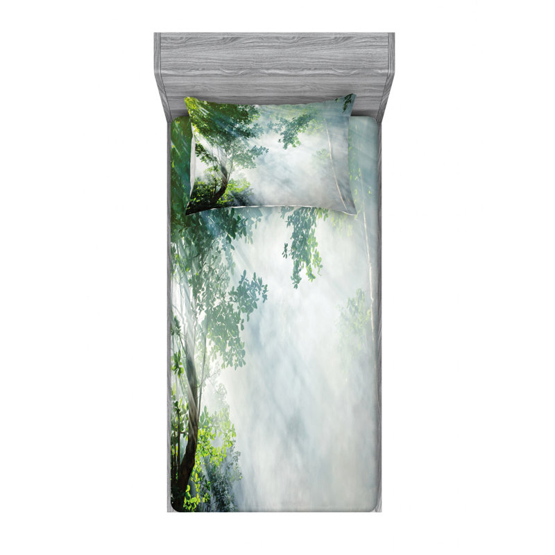 Microfiber Sheet Set, Twin XL Sheet Set with Fitted Sheet