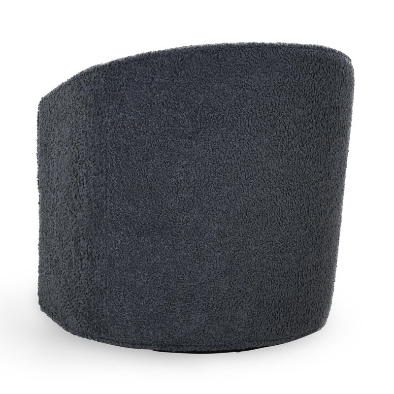 Valencia Swivel Accent Chair, Black