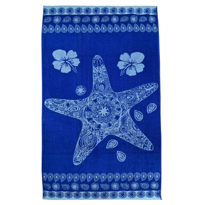  Cotton Blend Machine Woven Beach Towel