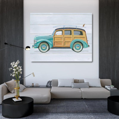 Lark Manor Wiens, James Gallery Wrapped Canvas Art Titled: Beach Ride VIII