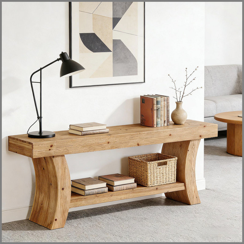 Table de rangement avec canapé, console, canapé