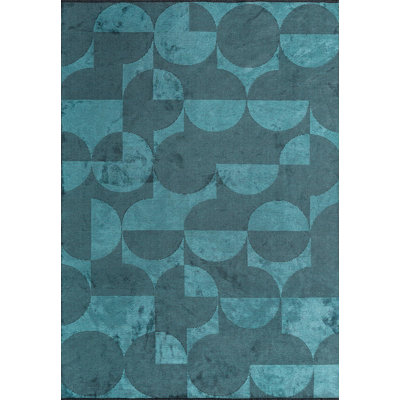 Modern Abstract Polka Dots Rug