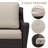 5-Piece Wicker Outdoor Patio Armrest Set-1689812145