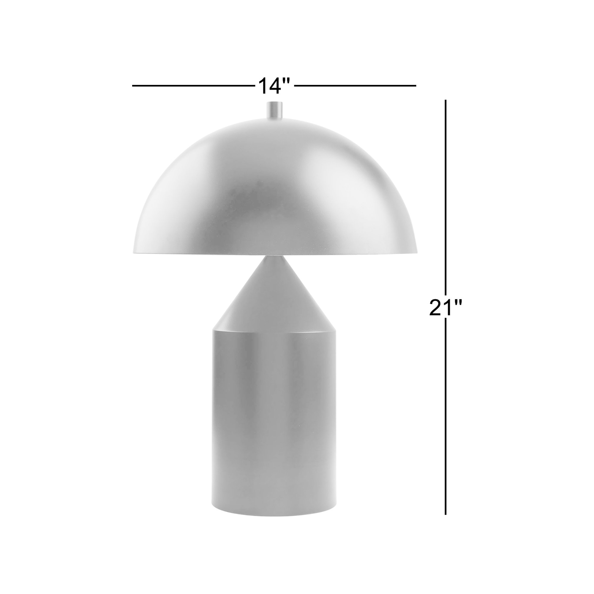 Jemma Metal Table Lamp, Grass Green