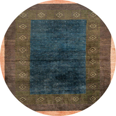 Tapis décoratif multicolore à motif abstrait