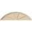 Segment Arch 4 Spoke Signature Urethane Combination Pediment, Primed Tan-103261763-113025194