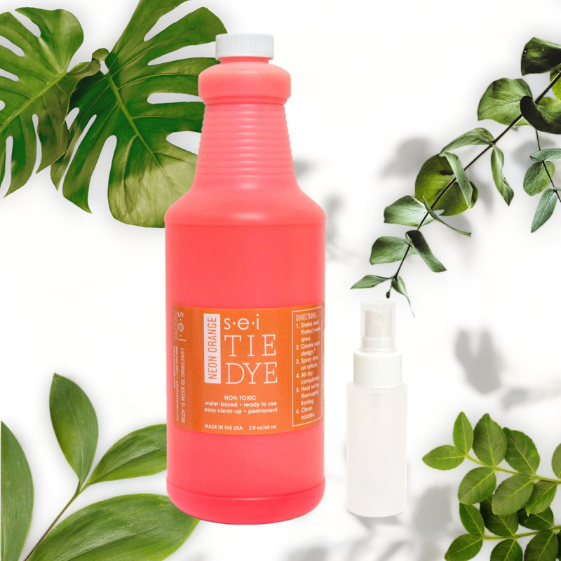Tie-Dye Fabric Dye Neon Orange 1 Quart
