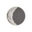 Circular 3d stereoscopic texture hand-painted living room decorative hanging painting-695827604-695827603