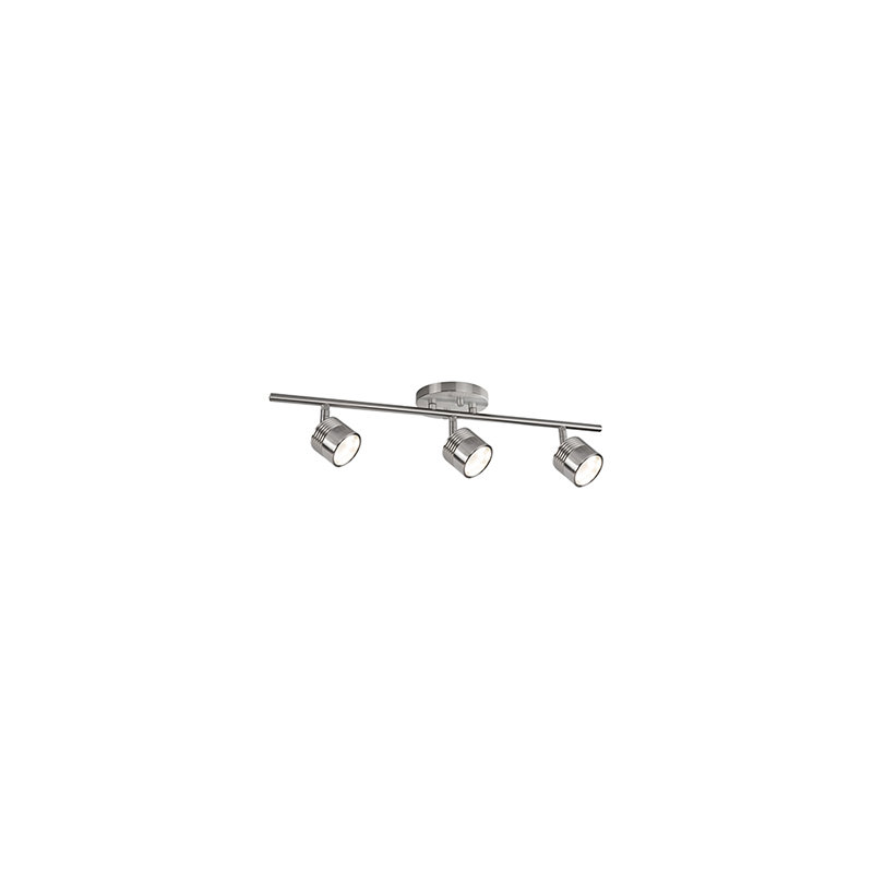 Lyra 22.5" 3-Light Track Kit, Brushed Nickel