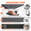 3-step Boat Steps For Trailer With Handle,heavy Duty Non-slip Boat Trailer Steps Universal Fit For Bass/pontoon Boat Trailers