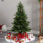 Lighted Artificial Spruce Christmas Tree-1365520710