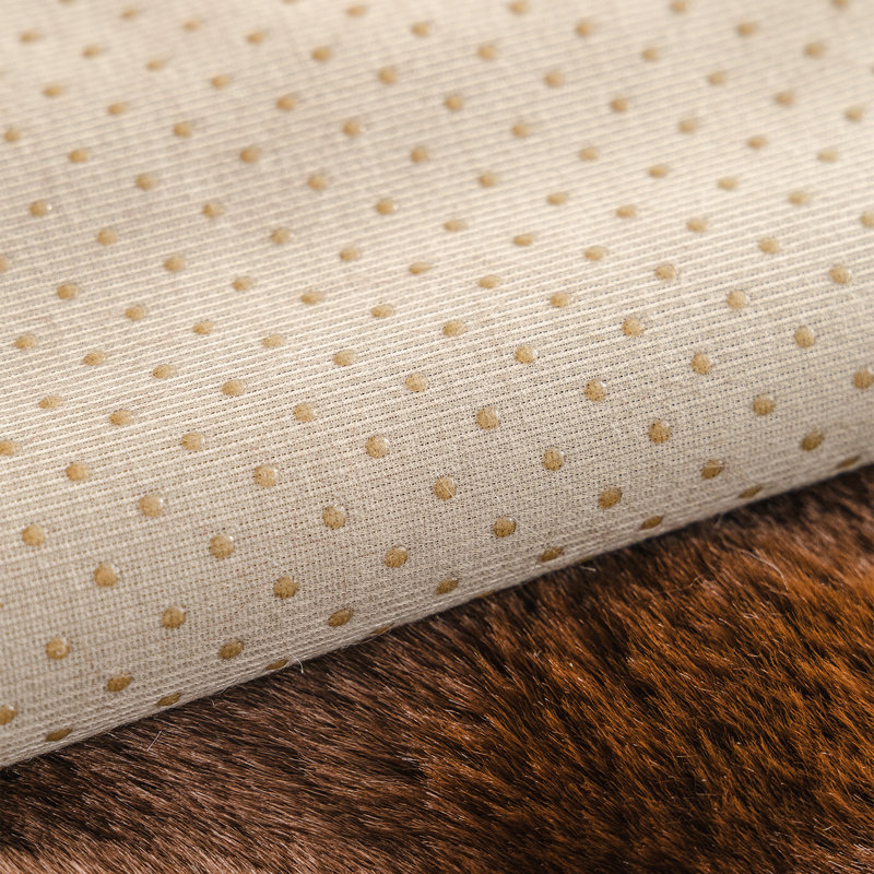 Ensemble de housse de chaise de salle à manger en peluche à motif vertical, Café noir, 4 housses de chaise