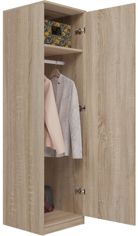 Holzhauer Manufactured Wood Wardrobe, Sonoma Oak