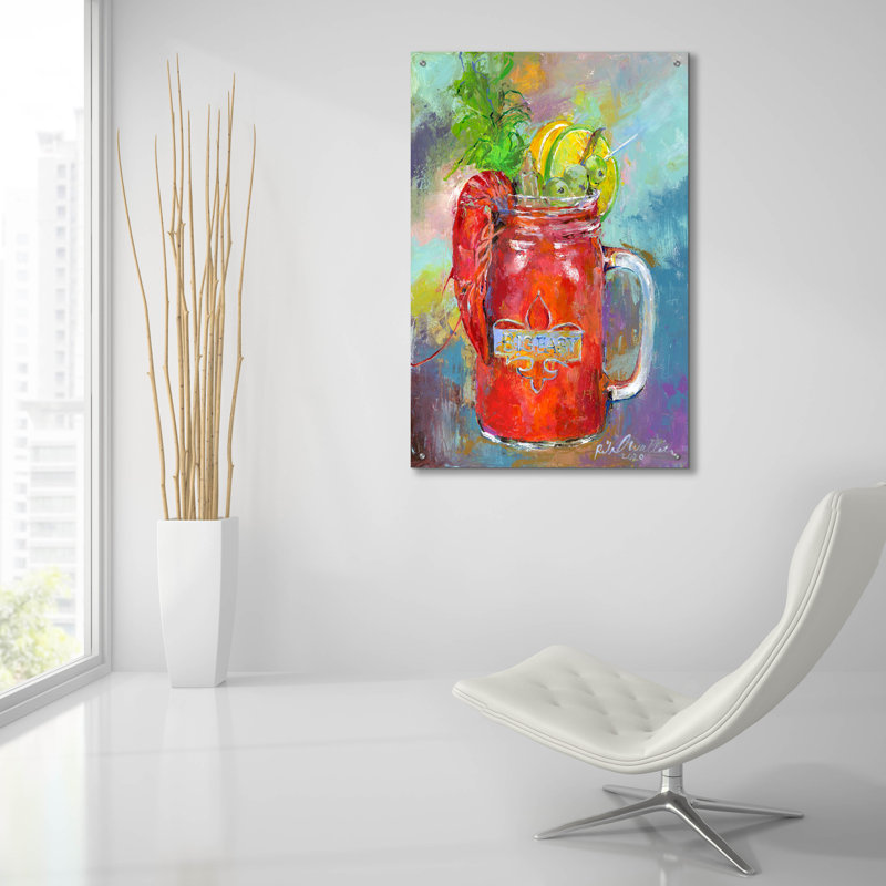 «Big Easy» par Richard Wallich, H 36 po x l 24 po x P 0,2 po