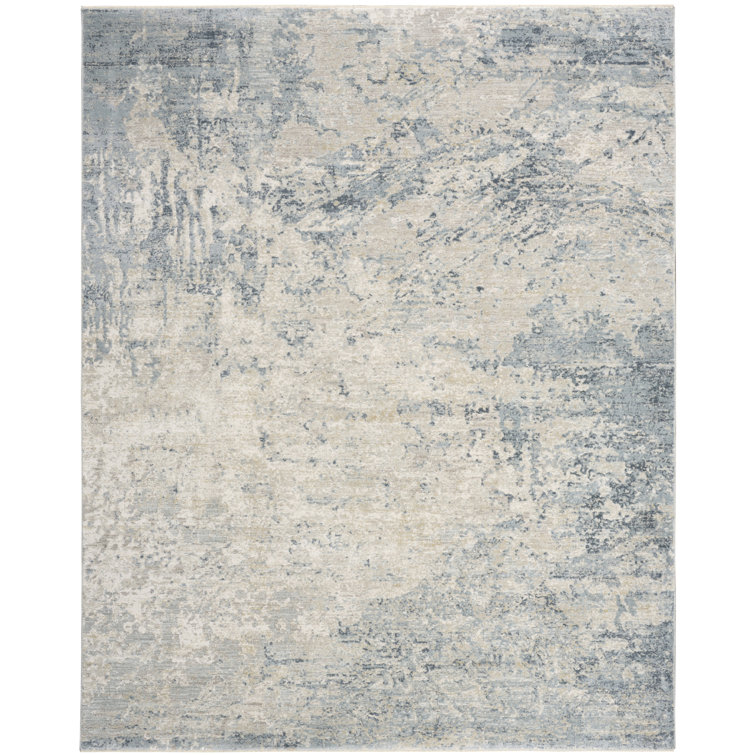 Greenes Blue Silver Modern Indoor Rug