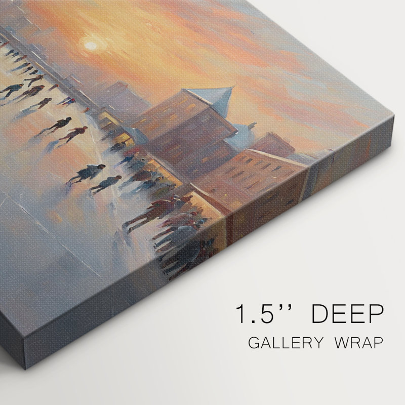 Paysages rétro-CXV -Galerie enveloppée Cavas, 24 x 36