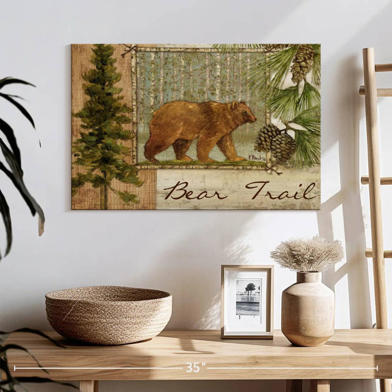 Sentier des ours, H 16 po x l 24 po