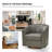 Amiir Morden Vegan Leather Swivel Barrel Chair with Solid Wood Legs (Set Of 2)-1649974499