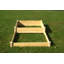 Lit de jardin surélevé en bois 8 pi x 4 pi Konkol